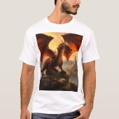 De draak en de berg t-shirt (Voorkant)