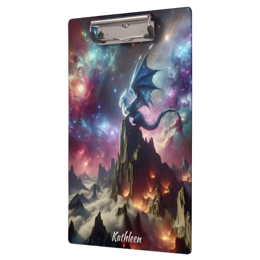 De draak en de sterren klembord (Links)