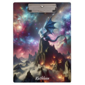 De draak en de sterren klembord (Voorkant)