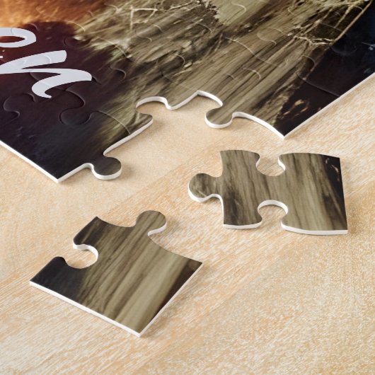 De draak en de sterren legpuzzel (Zijkant)