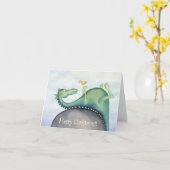 De draak en de vogel kaart (Gele Bloem)