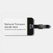 De draak en de Wolf Denerys & Jon Graphic Bagagelabel (Achterkant horizontaal)