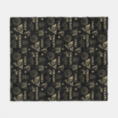 De draak en de Wolfdagen en het Jon Pattern Fleece Deken (Voorkant (Horizontaal))