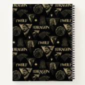 De draak en de Wolfdagen en het Jon Pattern Notitieboek (Achterkant)