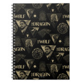 De draak en de Wolfdagen en het Jon Pattern Notitieboek (Voorkant)