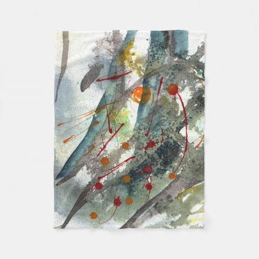 De draak fleece deken (Voorkant)