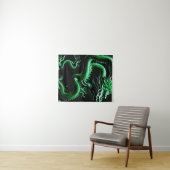 De Draak Groen Wandkleed (In Situ (horizontaal))