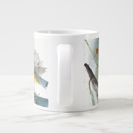 De draak grote koffiekop (Achterkant)