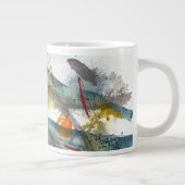 De draak grote koffiekop (Rechts)