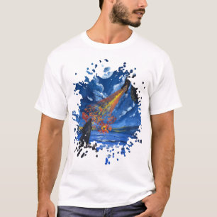De draak- Handgemaakte kunst  T-shirt