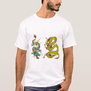 De draak, hard t-shirt