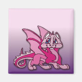 De draak knipperen magneet (Voorkant)