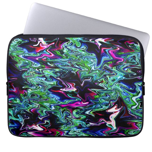 De draak..... laptop sleeve (Voorkant)