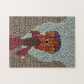 De draak neerzetten legpuzzel (Horizontaal)