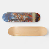De draak skateboard (Horizontaal)