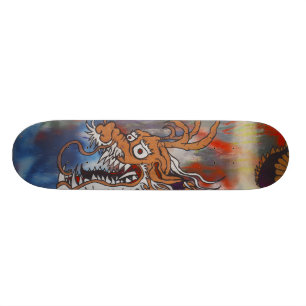 De draak skateboard