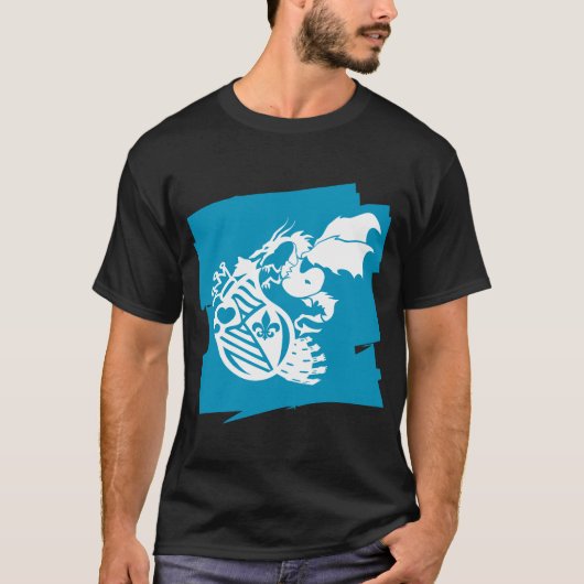 De_Draak_Slaat_Toe T-shirt (Voorkant)