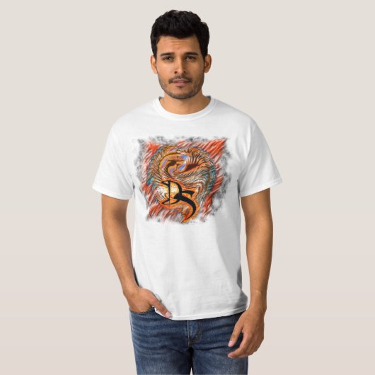 De draak t-shirt (Voorkant volledig)
