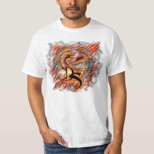 De draak t-shirt (Voorkant)