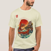 De draak van de Crimson Sun T-shirt (Voorkant)