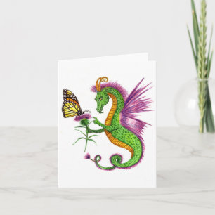 De draak van de distel kaart