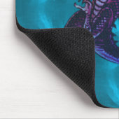 De Draak van de regenboog Muismat (Hoek)