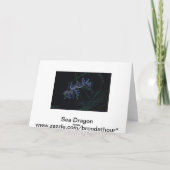 De Draak van het zee Kaart (Achterkant)