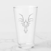 De draconische kelk glas (Achterkant)
