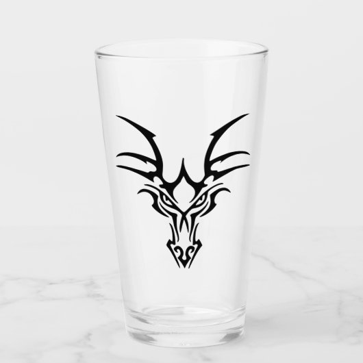 De draconische kelk glas (Voorkant)
