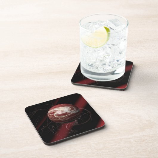 De draden van de kosmos bier onderzetter (Rechterzijde)