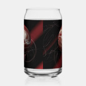 De draden van de kosmos blikvorm glas (Rechts)