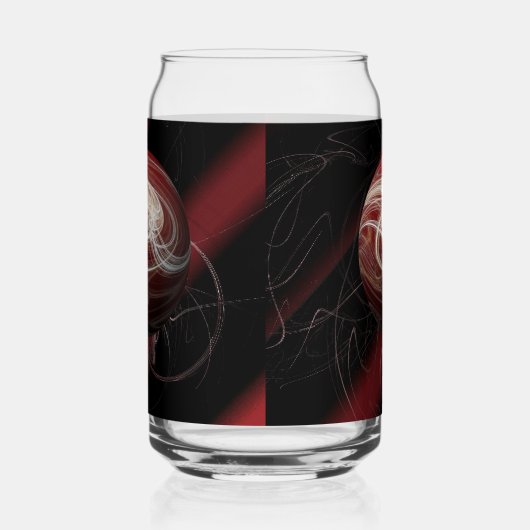 De draden van de kosmos blikvorm glas (Links)