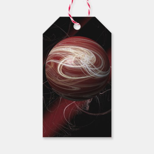 De draden van de kosmos cadeaulabel (Voorkant)