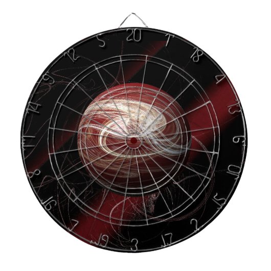 De draden van de kosmos dartbord (Voorkant)