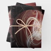 De draden van de kosmos inpakpapier vel (In situ)