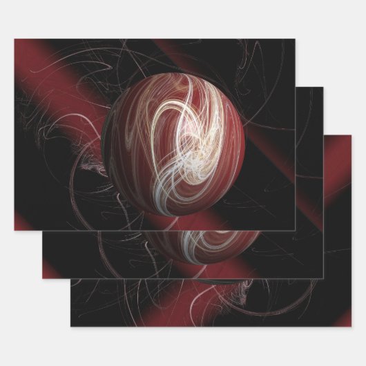 De draden van de kosmos inpakpapier vel (Set)