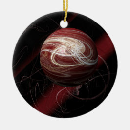 De draden van de kosmos keramisch ornament