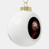 De draden van de kosmos keramische bal ornament (Links)