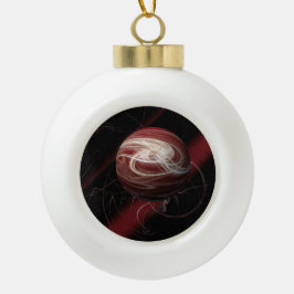 De draden van de kosmos keramische bal ornament