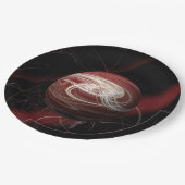 De draden van de kosmos papieren bordje (Gekanteld)