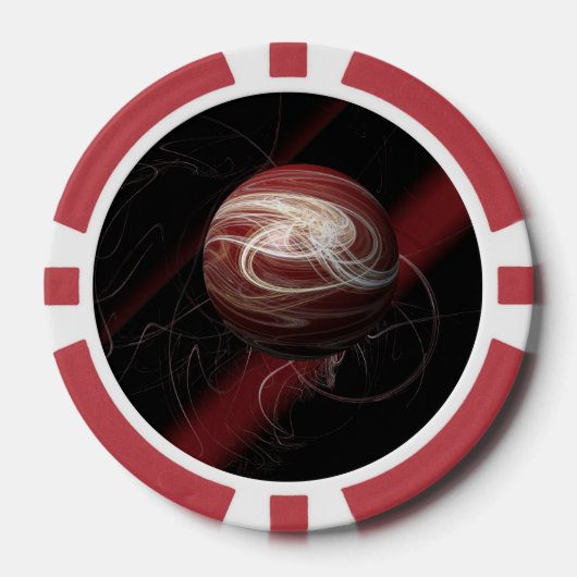 De draden van de kosmos poker chips (Voorkant)