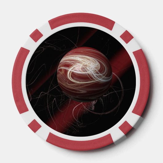 De draden van de kosmos poker chips (Achterkant)