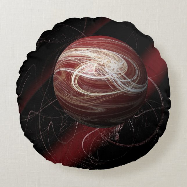 De draden van de kosmos rond kussen (Voorkant)