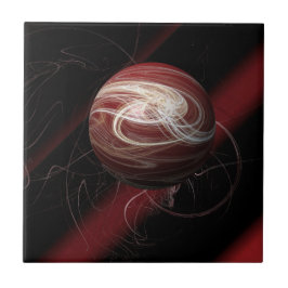 De draden van de kosmos tegeltje