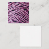 De draden van Yarn sluiten op de foto douane Contactkaartje (Voorkant / Achterkant)