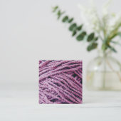 De draden van Yarn sluiten op de foto douane Contactkaartje (Staand voorkant)