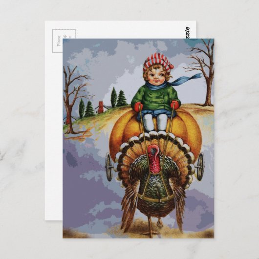 DE DRAF VAN NOVEMBER TURKIJE BRIEFKAART (Voorkant / Achterkant)