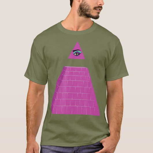 De Drag Illuminati samenzwering - Grappige LGBT Dr T-shirt (Voorkant)