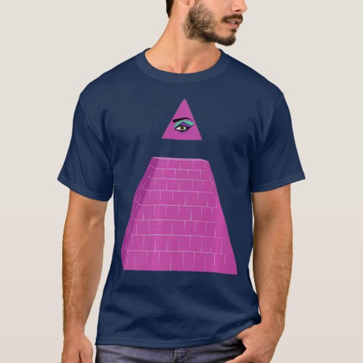De Drag Illuminati samenzwering - Grappige LGBT Dr T-shirt (Voorkant)