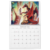 De Dragon Art van 2009 Calender Kalender (Feb 2026)